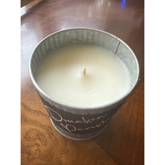 Driftless Studios Drunken Pumpkin Candle. 10oz  3.1/2” Tall - Picture 4 of 4